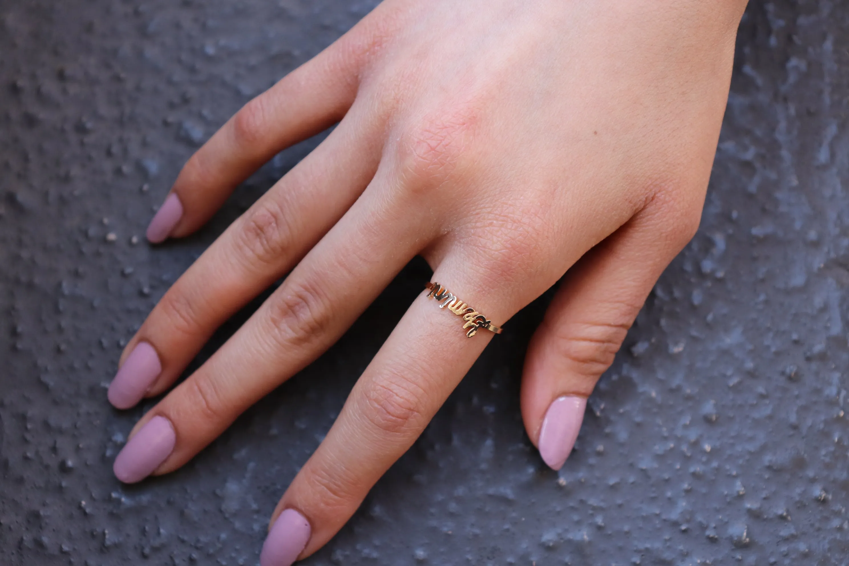 Zodiac Mini Rings-One size fits all- (Select your sign)