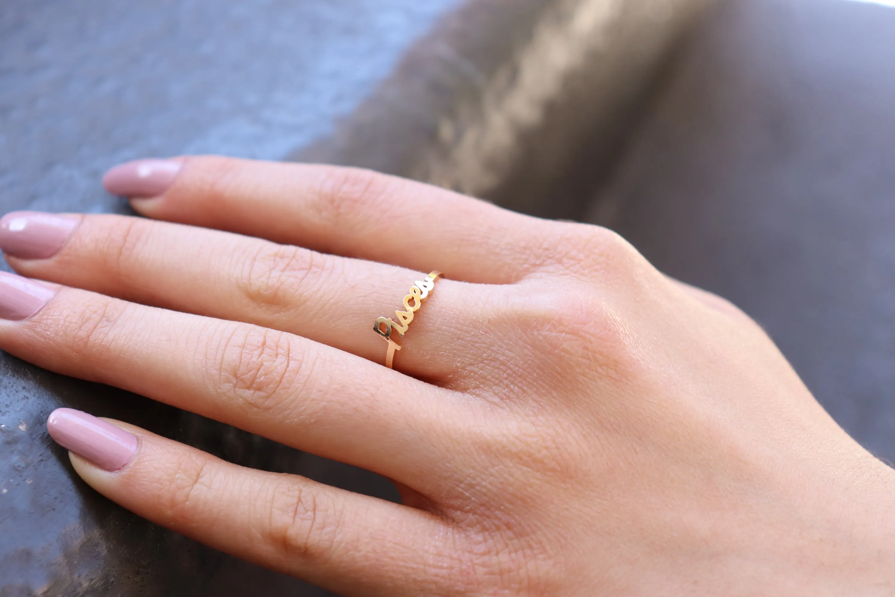 Zodiac Mini Rings-One size fits all- (Select your sign)