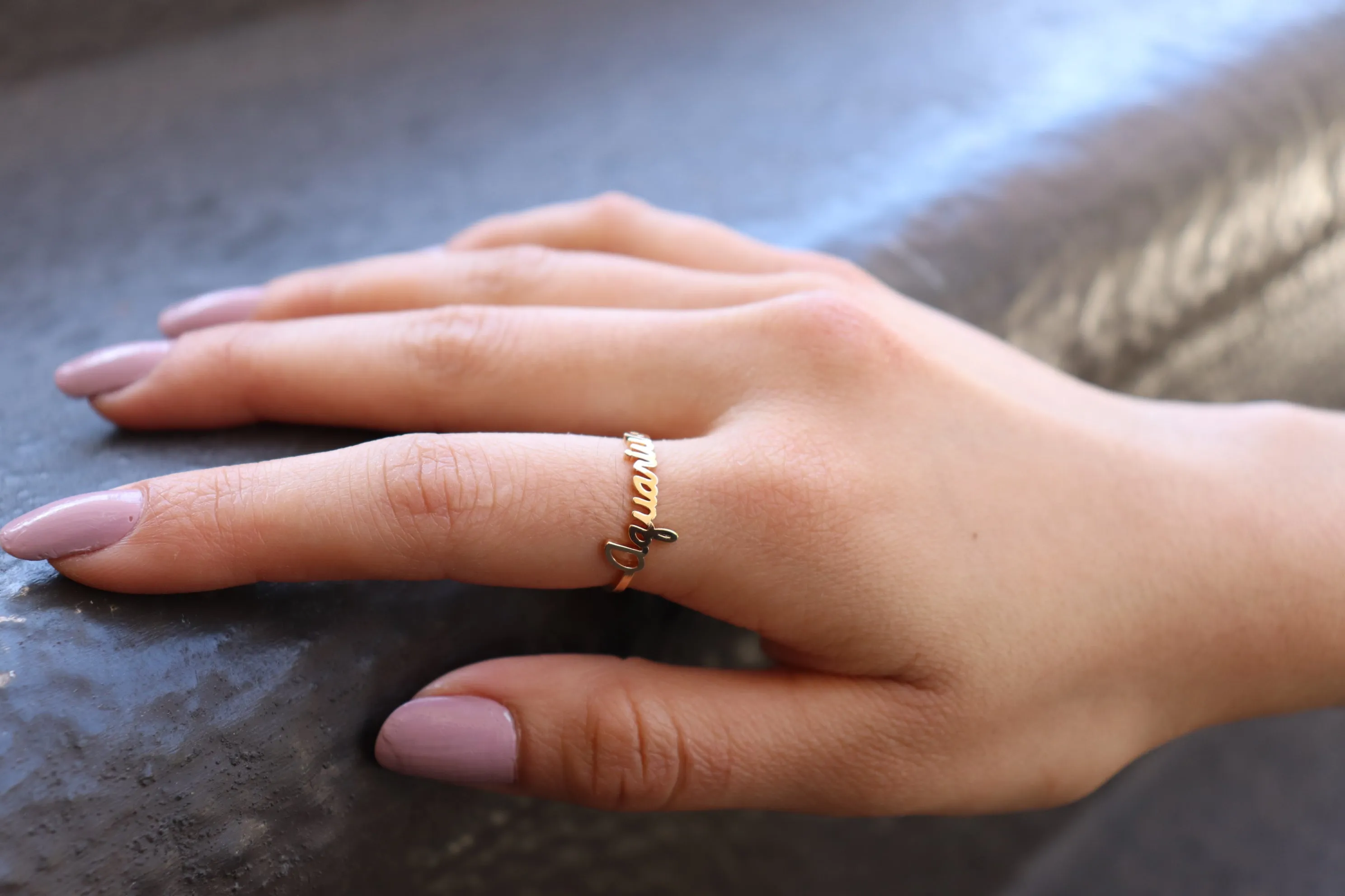 Zodiac Mini Rings-One size fits all- (Select your sign)